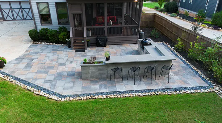 Hardscaping in Mansfield